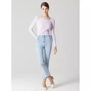 [하프클럽/]히든밴딩 스키니 데님 팬츠 (택가격 158000원)