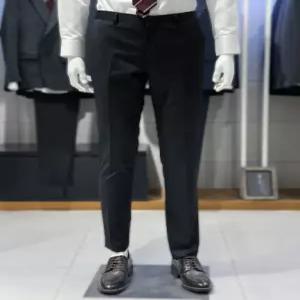 [트루젠] 트루젠 봄여름 블랙 울스판 기본핏 남자 정장바지 2322TP003054