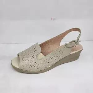 [에스콰이아]여성 발편한 4cm 컴포트 통굽 샌들 효도화 PFDMSD662_JK