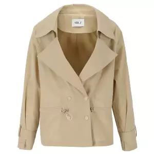 [롯데백화점]abfz 셔링 포인트 숏 트렌치 코트 APZ5HR31G