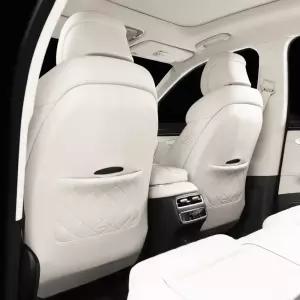 아임반 GV70 페이스리프트 차량용 시트백커버 킥매트 자동차 시트커버 보호 1세트