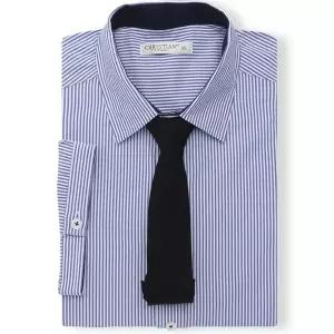 [후앙스]크리스챤 스트라이프 반팔 와이셔츠 CKST2520_P077734774