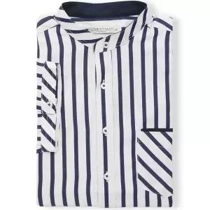 [후앙스]크리스챤 차이나 스트라이프 반팔 와이셔츠 CKST6820_P077734698