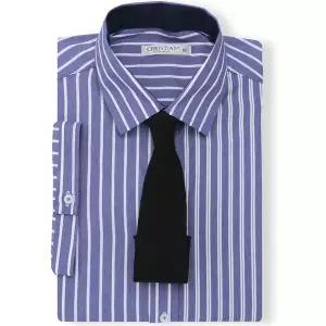 [후앙스]크리스챤 스트라이프배색 반팔 와이셔츠 CKST1020_P077735231