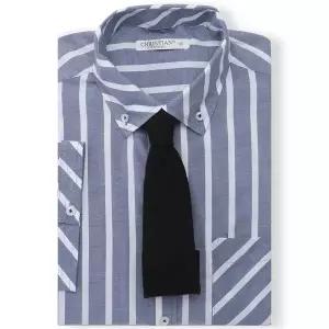 [후앙스]크리스챤 스트라이프 포켓 반팔 와이셔츠 CKST3020_P077735052