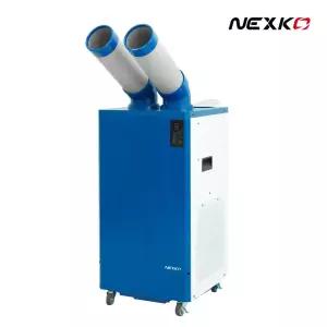 넥스코 실속형 산업용 업소용 이동식 에어컨 2구 NKC-AE3000K
