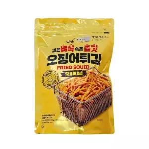 오징어튀김 100g + 갈릭디핑소스 30g 진미채 후라이드 튀김 스낵 맥주 술안주