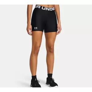 [언더아머](의정부점)1383628 001 블랙 HeatGear 여성 미디 쇼츠 여자 운동복 트레이닝복 헬스복 레깅스