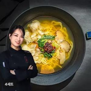 티엔미미 정지선 새우완탕면 4세트(330gX4개)