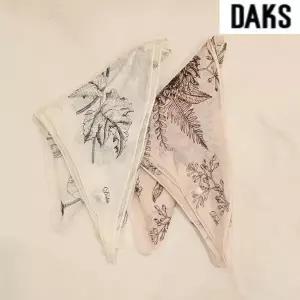 [닥스ACC]SKI026I_닥스 린넨 모달 삼각 스카프