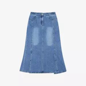 [SI](의정부점)세미 머메이드 데님 스커트 (SSKSSKC23150)(SSKSS23150)