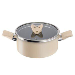 테팔 블라썸 베이지 양수냄비 24cm