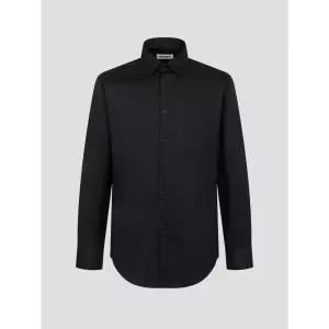 [로가디스] 스트레치 솔리드 컬러 셔츠  블랙 (MA5264RR45)