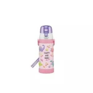 해피&스마일 3D 원터치 스테인레스 보틀 480ML / 텀블러 보틀 물병 물통 캐릭터 