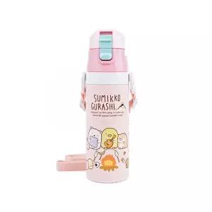 스밋코구라시 캠핑 원터치 스테인레스 보틀 470ML / 텀블러 보틀 물병 물통 캐릭터 산리오