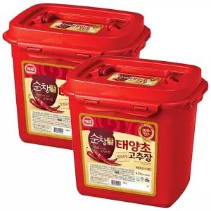 사조 해표 순창궁 태양초 고추장 6.5kg x 2개 / 장류