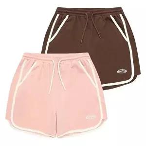 [셀러허브 1]에꼴리에 TC01 4부 배색 랍바 돌핀 바지  25B1758 (34325357)