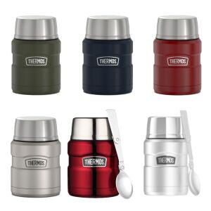 써모스 스텐 보온도시락 죽통 푸드자 470ml