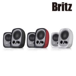 브리츠 게이밍 스피커 컴퓨터 노트북 데스크탑 USB 2채널 USB전원 스피커 BR-ISTANA 블랙