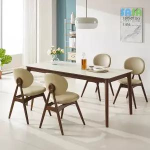 [SASA]데코라인(매장상품) 에필로그 원목세라믹 6인식탁(의자4)