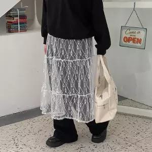 [빅사이즈]이블렛 르몬디 시스루 레이어드 캉캉 스커트 제이스타일