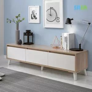 [SASA]데코라인(매장상품) 라떼 서랍형 1500 낮은 거실장