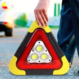 블랙스미스 차량용 LED 비상 삼각대 접이식 야간용 고휘도 법정 의무 자동차 비상표시 삼각형 안전용품