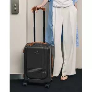 [롯데백화점]닥스 액세서리 [신상입고] [DBBA5F560W3] 브라운 로고장식 폴리카보네이트 캐리어