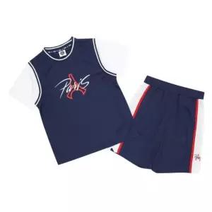 HC15 PSG베스킷볼4부세트 농구유니폼 SJZ304-MKTR80