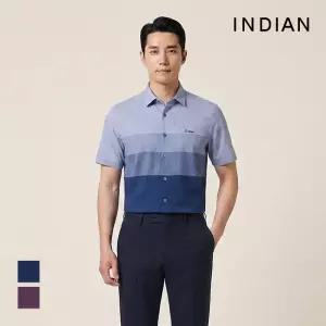 [INDIAN] 한기장 반팔셔츠_MITNS3M3401