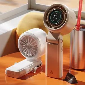 애쿨리 휴대용 선풍기 각도조절 미니 무선 접이식 핸디형 저소음 손선풍기