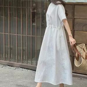 브닌 스트링 롱 원피스 여름 여성 데일리룩 데이트룩