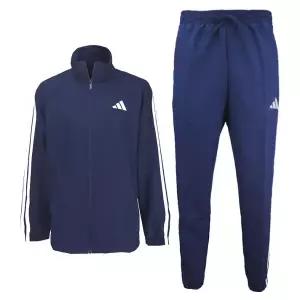 아디다스 3S 우븐 트랙 트레이닝 세트 네이비 JC5391