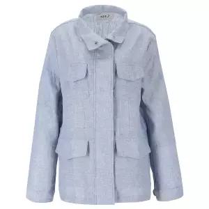 [롯데백화점]abfz 라인 포인트 헨리넥 점퍼 스타일 마 재킷 APZ3QJ01H