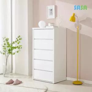 [SASA]데코라인(매장상품) 신 밀러 600 5단서랍장