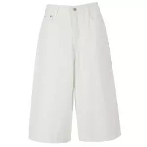 [롯데백화점]abfz 7부 데님 와이드 반바지 APZ2QP31D