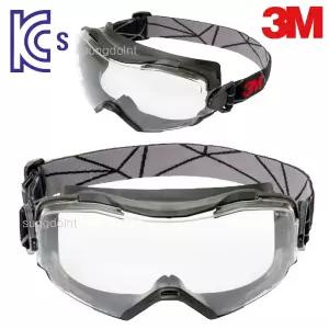 3M 산업용 고글 6001 (투명) 내충격 김서림방지 자외선차단 KCs마크 작업안경