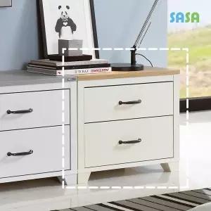 [SASA]데코라인(매장상품) 엔서 2단 거실협탁