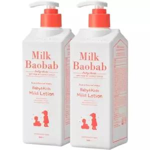 메온셀 밀크바오밥 베이비키즈 마일드 로션 500ml 2개