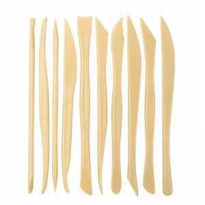 클레이 도구 10종 세트/점토/공예/공예칼/공작/공작용칼/학교/공구/놀이/지점토/조각칼/폴리머/찰흙/헤라