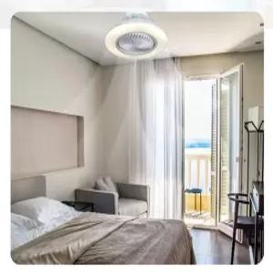 하이투 실링팬 삼색디밍 방등 600 공기순환팬 360도회전 LED실링팬방등