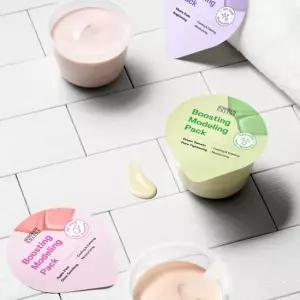 1+1+1 부스팅 모델링팩 3종세트 모공 미백 수딩)