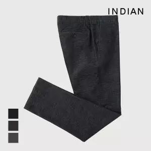[INDIAN] 몰스킨 슬림 밴딩 바지_MITDL3F9101