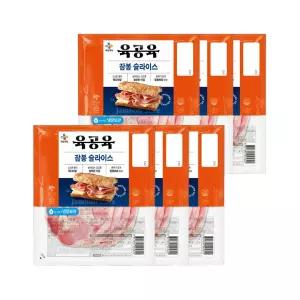 육공육 잠봉 슬라이스 햄 80g x6개