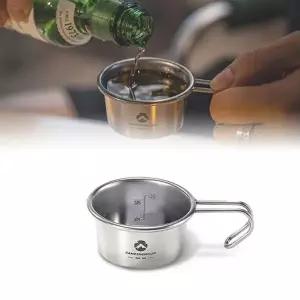 캠핑 시에라 스텐 손잡이 소주잔 주방 취사 계량컵-WDB81C7