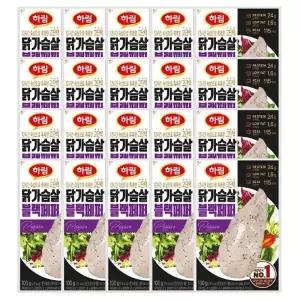 [하림] 닭가슴살 블랙페퍼 100g x 20개