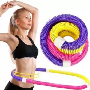 용수철 스프링 훌라후프 호스 실내용 줄 다이어트 뱃살 훌라우프 삼색 가정용 복부
