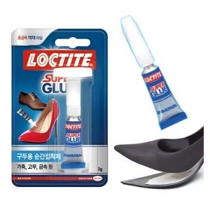 신발 수선 구두용 순간 접착제 3g x 5개 초강력 운동화 작업화 등산화 구두 수리 젤타입 액체형 다용도 본드 밑창