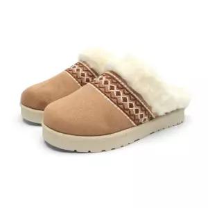 까발로 여성 겨울신발 방한화 털슬리퍼 CA023