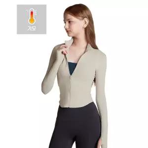 [테슬라][한정특가] 요가상의 필라테스 긴팔 집업자켓 티셔츠